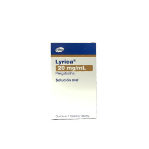 LYRICA SOLUCION ORAL 20 MG FRASCO X 105 ML